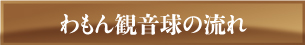 わもん観音球の流れ